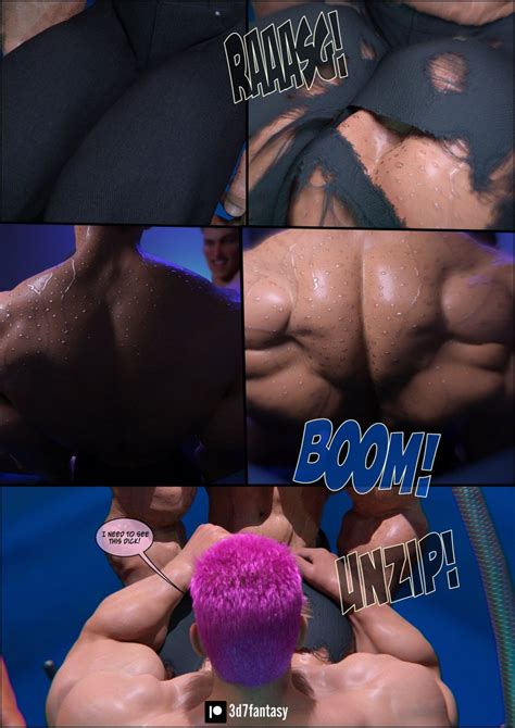 Rule 34 3d7fantasy Bodybuilder Comic Gay Male Male Focus Male Only Muscles Muscular Muscular