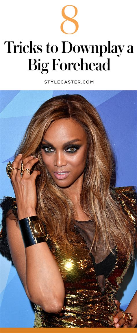 The dream, if you will. The Only 8 Beauty Tricks You Need to Downplay a Large Forehead | Large forehead hairstyles, High ...