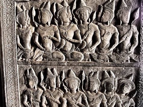 Carvings At Angkor Wat Asia Travel Angkor Southeast Asia