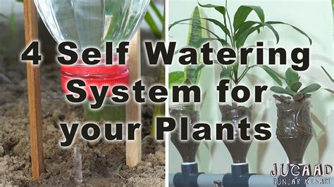 4 Self Watering System For Your Plants Youtube