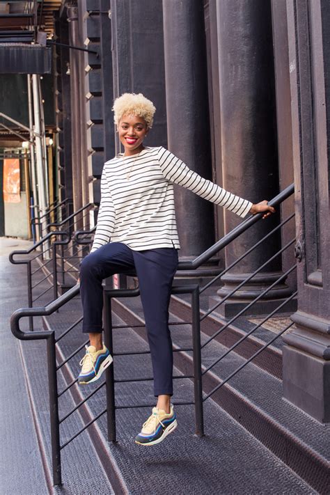 I bought the ankle length trousers that fit so well and are so comfortable that i wear them at home around the house too. How 5 Editors Style Uniqlo's EZY Pants