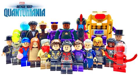 Lego Ant Man And The Wasp Quantumania How To Build All Main Characters