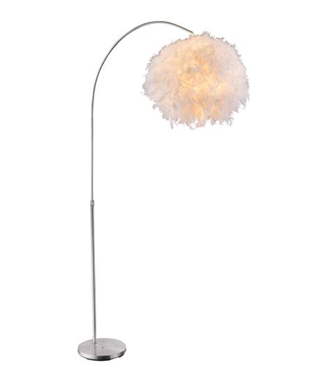 Pendant light from ikea make over for $12 including cost of pendant light!!! Adjustable Height Fluffy Feather Long Reach Floor Lamp