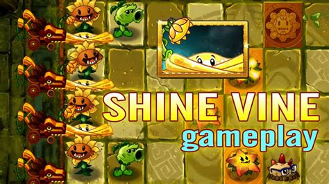 Plants Vs Zombies 2 Shine Vine Gameplay Youtube