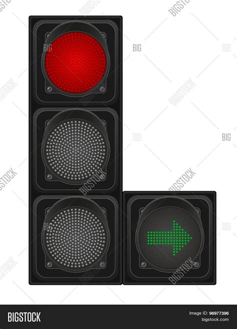 Traffic Lights Cars Vector And Photo Free Trial Bigstock
