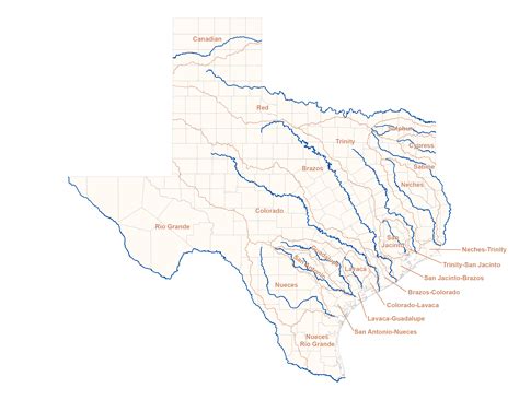 View All Texas River Basins Texas Water Development Board