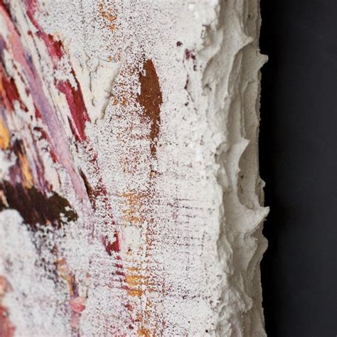 His art is fantastic! detail of "I AM HERE" - cement fresco by Brit
