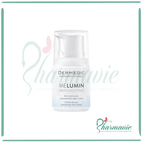 DERMEDIC MELUMIN Crème de nuit concentrée anti taches