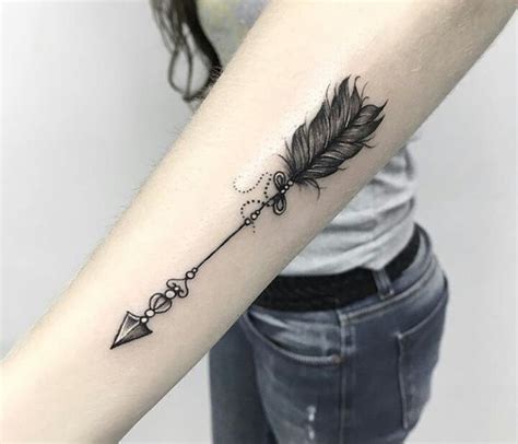 Awesome Arrow Tattoos For Girls Arrow Tattoos For Women Feather
