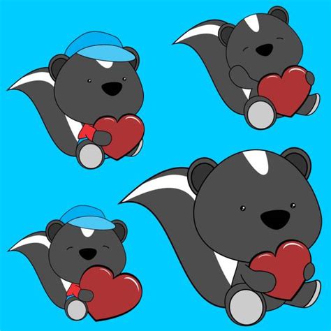 Baby Skunk Illustrations, Royalty-Free Vector Graphics & Clip Art - iStock