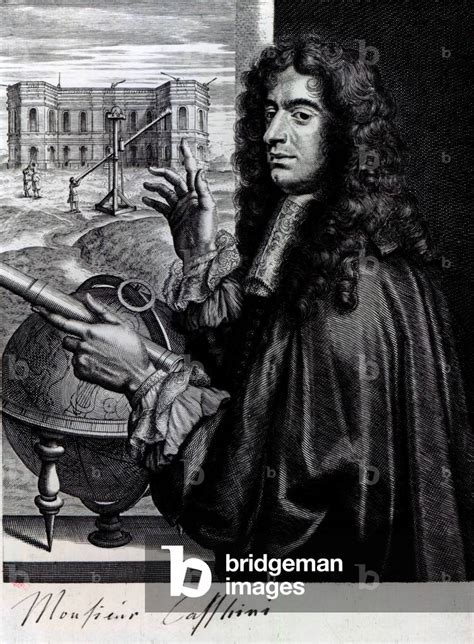 Image Of Giovanni Domenico Cassini Engraving By French School 17th Century