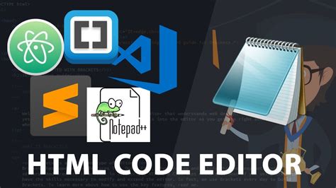 Html Editor My Top 5 Free Text Editors For Web Development YouTube