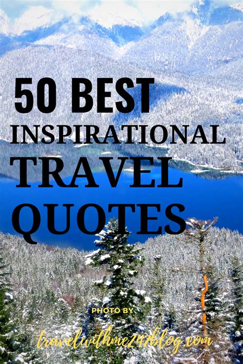 Best Inspiring Travel Quotes Famous Travel Quotes With