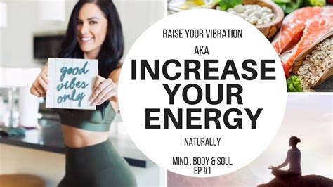 How To Increase Energy Naturally My Top 5 Tips Youtube