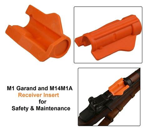 Nylon Polymer M1 Garand Receiver Insert Safetymaintenance Cleaning