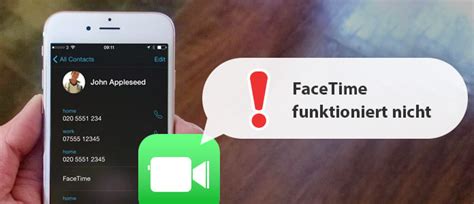 Maybe you would like to learn more about one of these? FaceTime funktioniert nicht - das können Sie tun