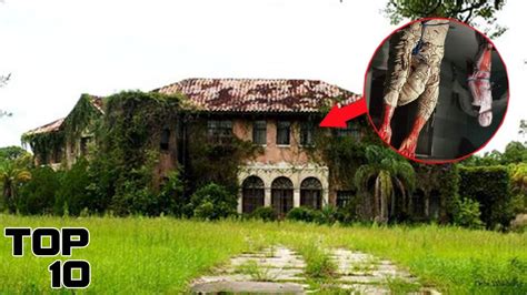 Top 10 Scary Abandoned Mansion Discoveries Part 2 Youtube