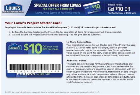 Maybe you would like to learn more about one of these? Lowe's $10 Off 25 Coupon, 10% Off, and $100 Gift Card - Hustler Money Blog
