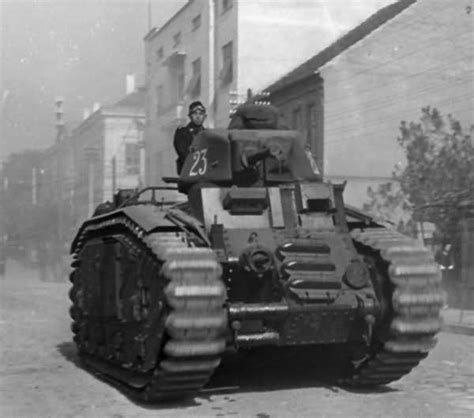 Panzerkampfwagen B2 740f Flammpanzer Ex Char De Bataille B1 Bis