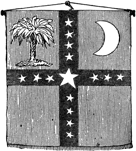 South Carolina Flag Clipart Etc