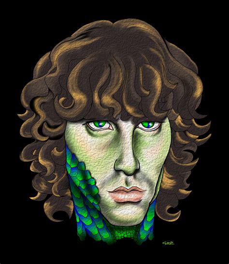 Jim Morrison The Doors Lizard King By Gop Art On Deviantart
