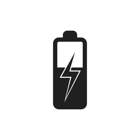 Battery Charge Icon Vector Simple Flat Template 7653027 Vector Art At