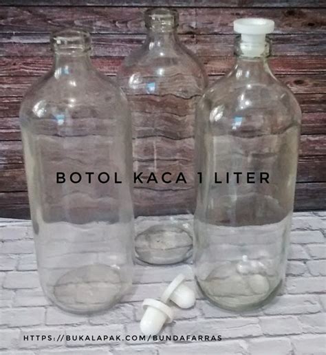 Jual Botol Kaca 1 Liter Untuk Jamu Atau Bensin Di Lapak Bunda Farras
