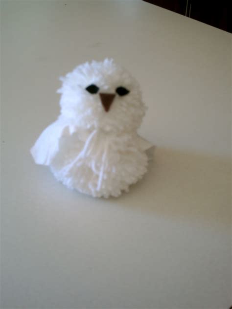 Pom Pom Owl · How To Make A Bird Plushie · Yarn Craft On Cut Out Keep