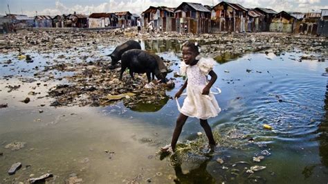 Ausgezeichnet Von Unicef Foto Des Jahres Zeigt Mädchen In Karibik Slum Welt