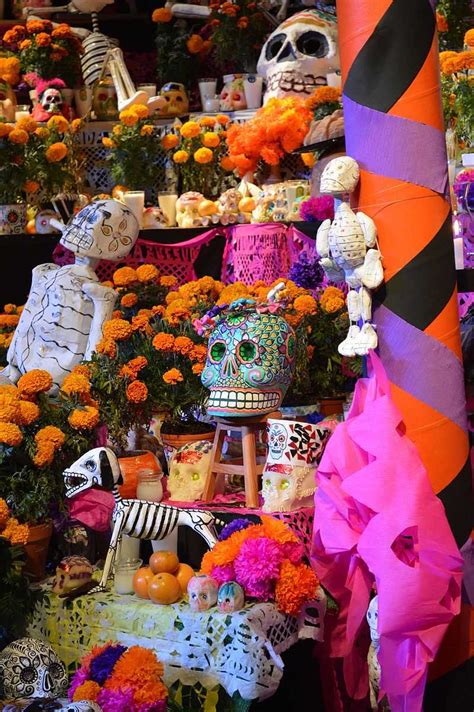 Skeletons Skulls And Altars Day Of The Dead Festivals Held