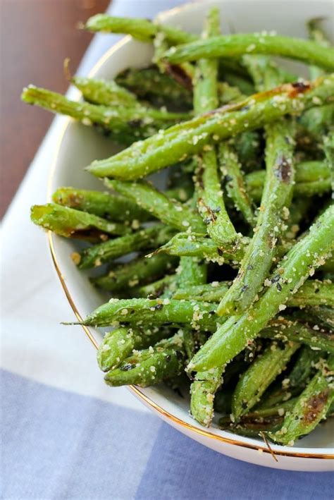 Roasted Green Beans With Parmesan And Basil Video Rachel Cooks