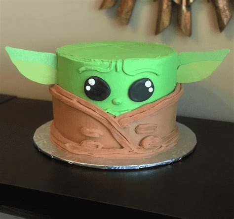 Baby Yoda Cake Design Images Baby Yoda Birthday Cake Ideas In 2021