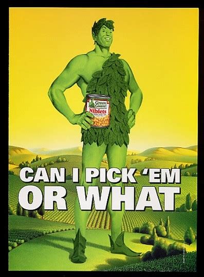 2000 Jolly Green Giant Niblets Corn Ad