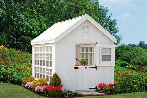 Little Cottage Company 10x12 Colonial Gable Greenhouse Free Shipping