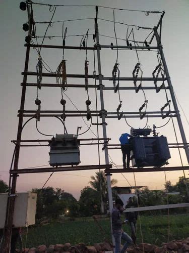 Three Phase 11kv Double Pole Structure At Rs 130000piece In Pune Id