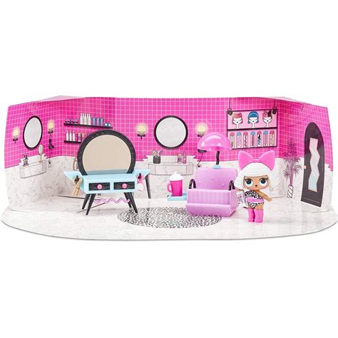 This pack includes an exclusive doll, a furniture set, accessories and a game set. LOL Surprise Furniture Set - Assorted* | BIG W