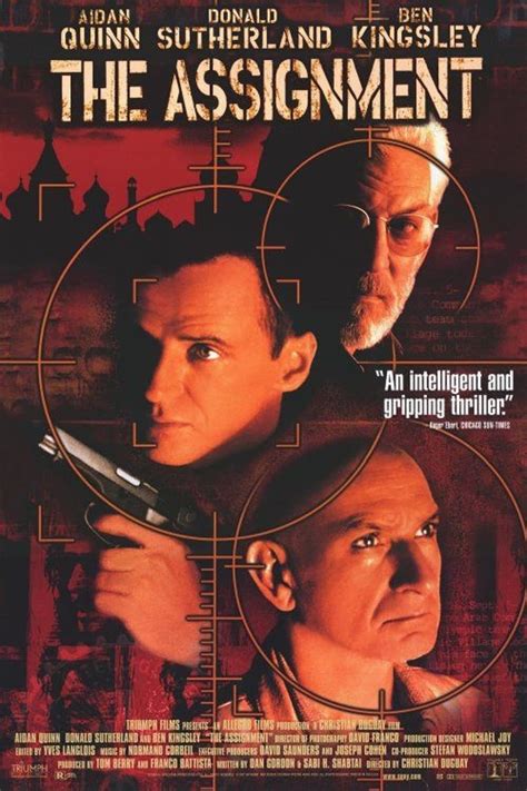 The Assignment 1997 Posters — The Movie Database Tmdb