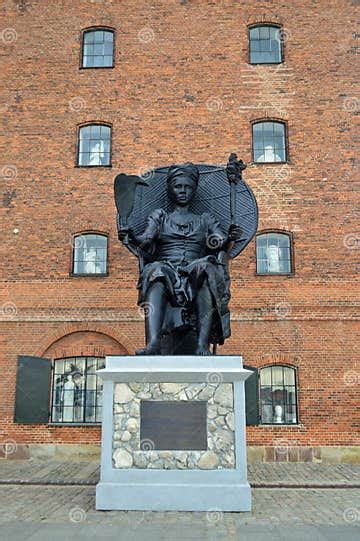 I Am Queen Mary Statue Copenhagen Denmark Stock Image Image Of 18th