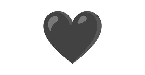 🖤 Cœur Noir Emoji