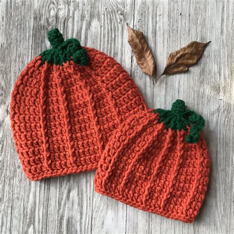 Pumpkin Beanie Crochet Pattern Crochet It Creations