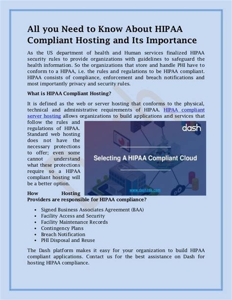 All You Need To Know About Hipaa Compliant Hosting And Its Importance