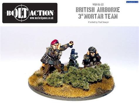 Buy Bolt Action Wwii Wargame Allies British Airborne Medium Mortar Team