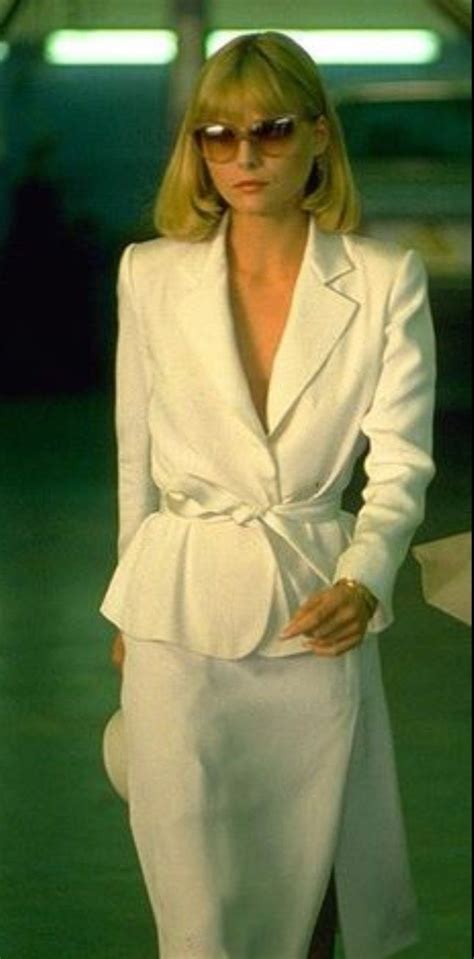 Michelle Pfeiffer In Scarface 1983 80s Fashion 1980s Fashion Trends