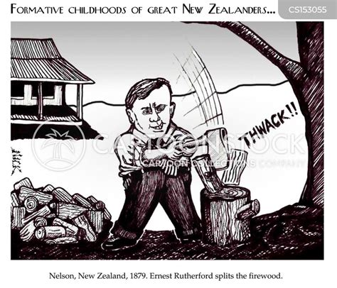 It is a physical phenomenon explained by ernest rutherford in 1911 that led to the development of the planetary rutherford model of the atom and eventually the bohr model. Ernest Rutherford Cartoons and Comics - funny pictures ...