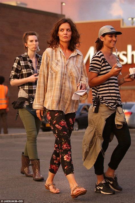 Katie Holmes Films A Scene At Walmart For Her New Movie All We Had