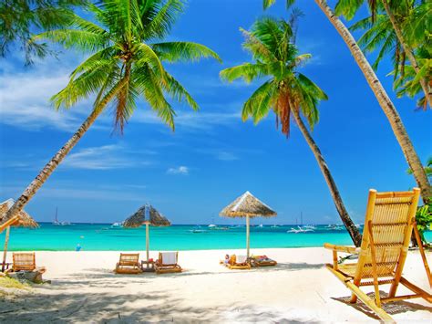 Free Download Tropical Paradise Beach 4k Hd Desktop Wallpaper For 4k