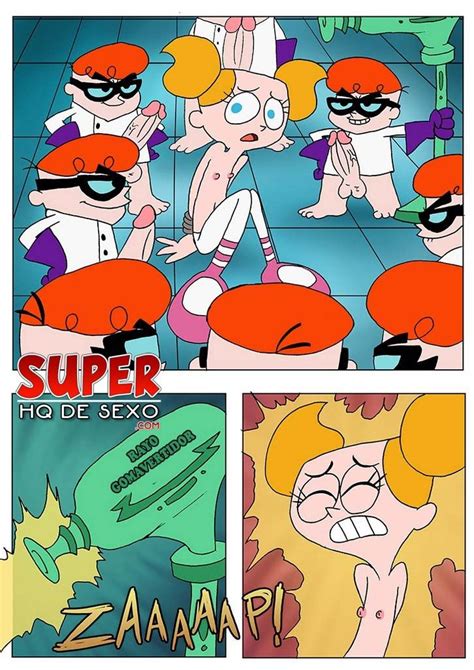 O Laboratório de Dexter Cartoon Pornô SuperHQ de Sexo