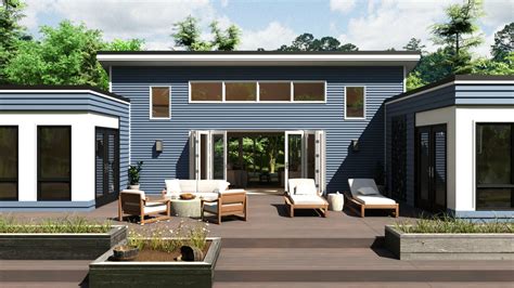 Ms Visualization — This Prefabricated Home Is Based On The Blu Homes