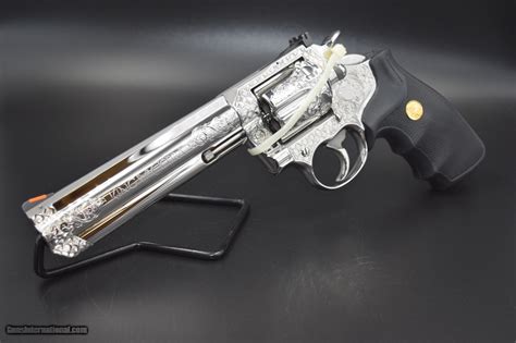 Highly Engraved Colt King Cobra 357 Magnum Revolver