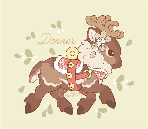 Festive Fox Toons On Twitter Rt Celesse Comet And Cupid And Donner And Blitzen
